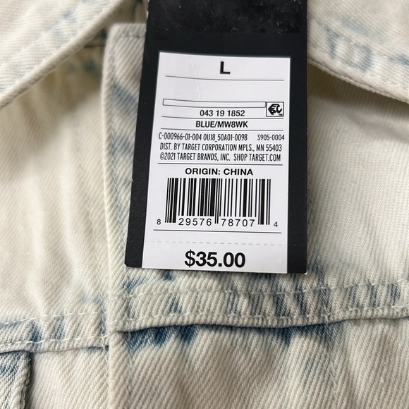 Men’s Vintage White Wash Jean Jacket - Picture 6 of 10